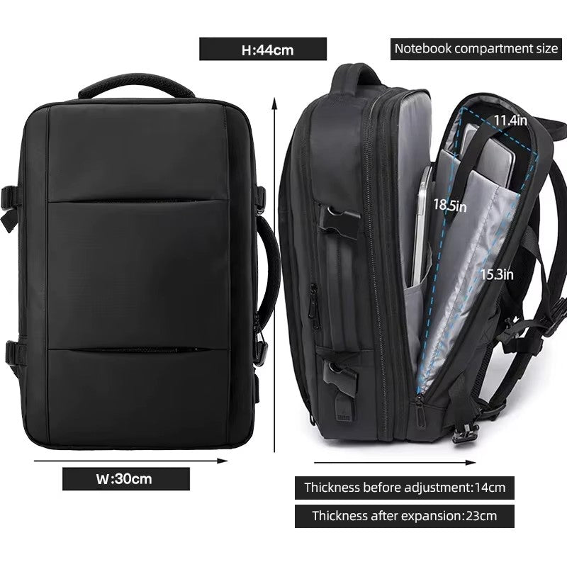 VORNE Voyager Pro - Waterproof Travel Backpack